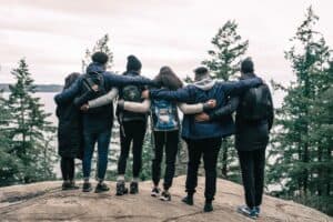 family hike